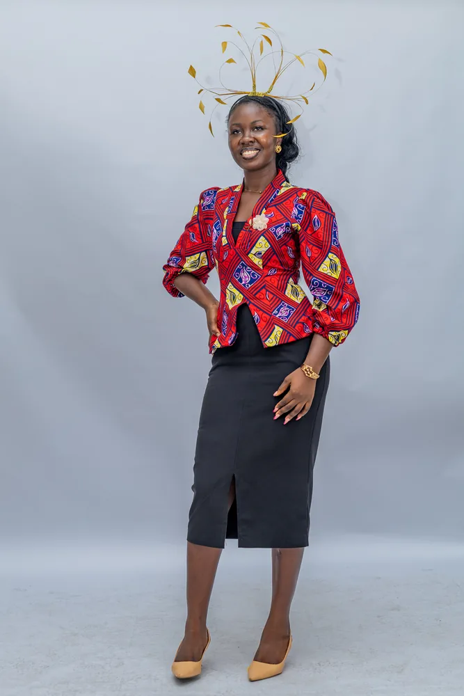 Modern African Chic Full-Length